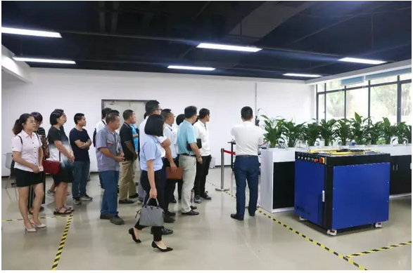 深圳市钣金加工行业协会会员单位走进开云 开云体育平台创鑫激光