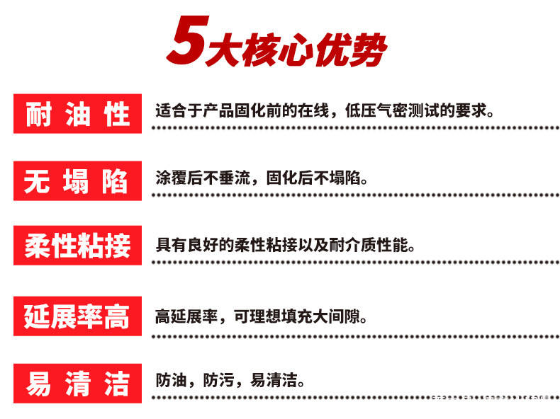 平面密封开云 开云体育官网胶特点及应用