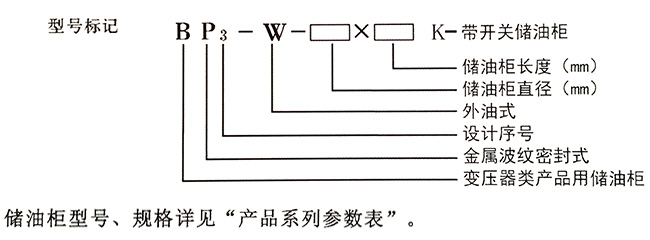 Kaiyun 开云金属波纹管（外油卧式）密封式储油柜(图2)