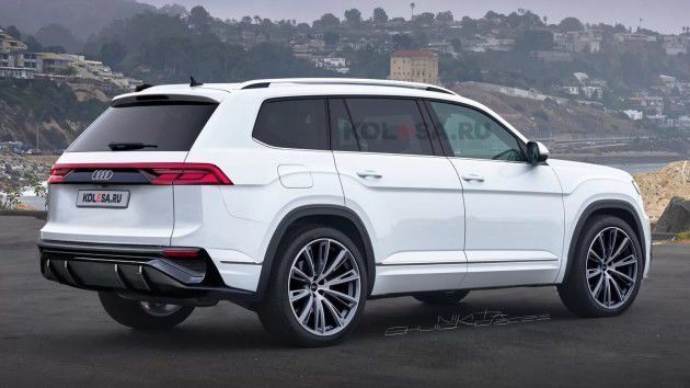 Kaiyun 开云奥迪全尺寸SUV Q9曝光造型神似大号Q5能否抗衡X7、GLS？(图2)